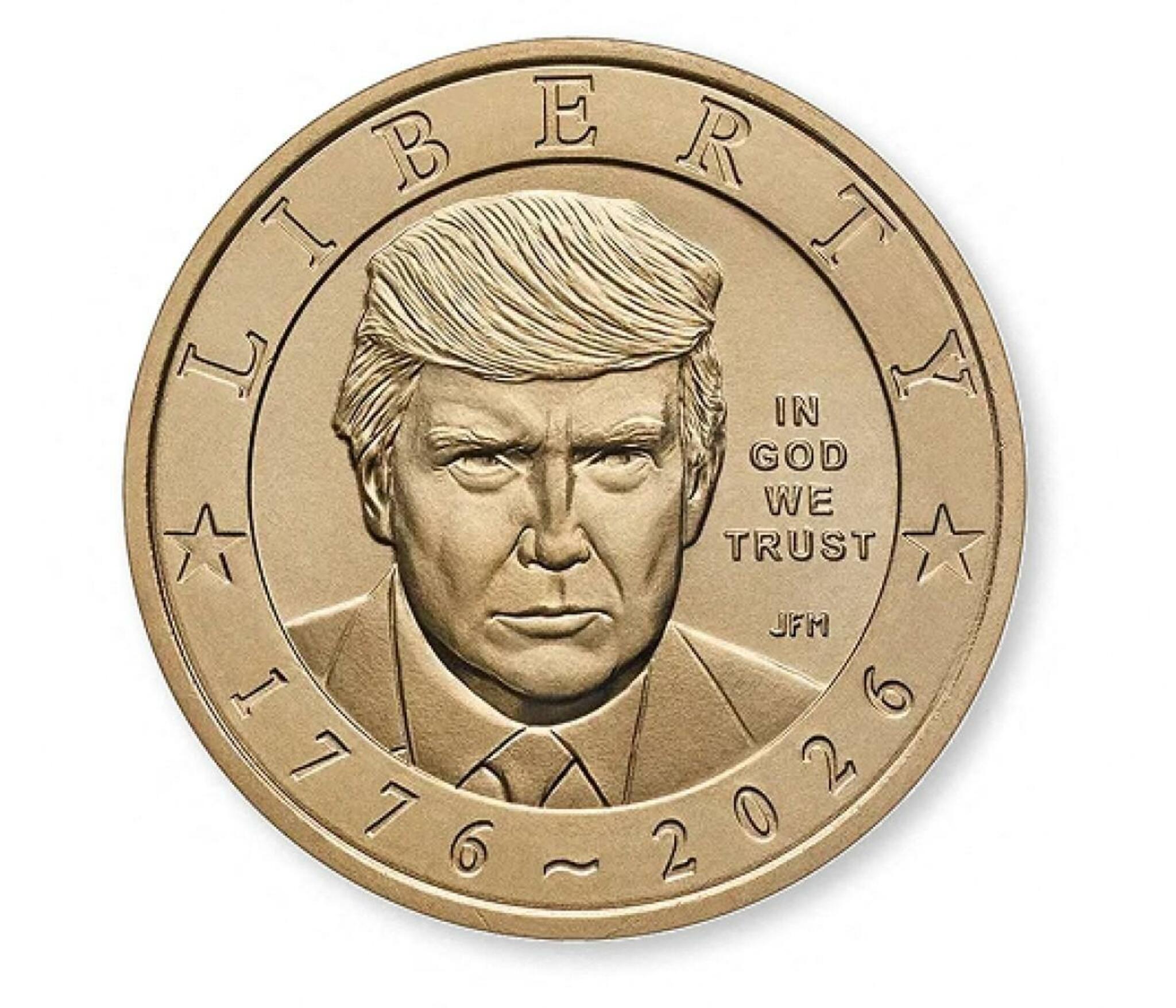 米財務省「トランプ1ドル硬貨」発行 連邦法に抵触か
