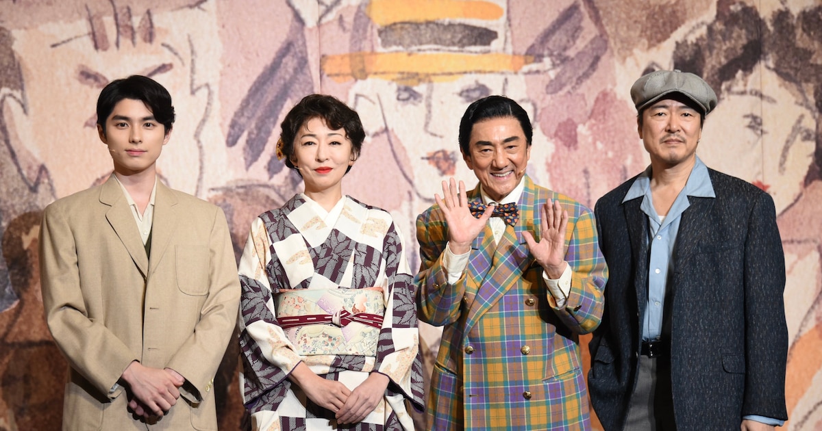 市村正親がパワフルに演じる音楽劇「エノケン」開幕、本田響矢が尊敬語る「市村さんはずっと元気」（会見レポート / 舞台写真あり / 写真17枚）