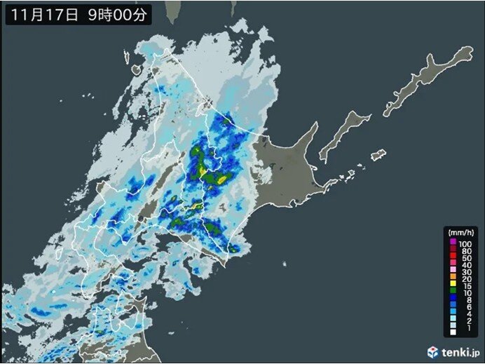 北海道や東北の日本海側で強風や雷雨 石狩地方には暴風警報 次第に雪でふぶく所も