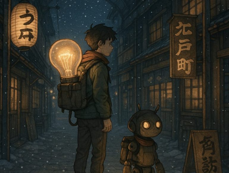 未来を予見するSF連載小説「旅する電球屋―星河町電燈綺譚」｜@DIME アットダイム