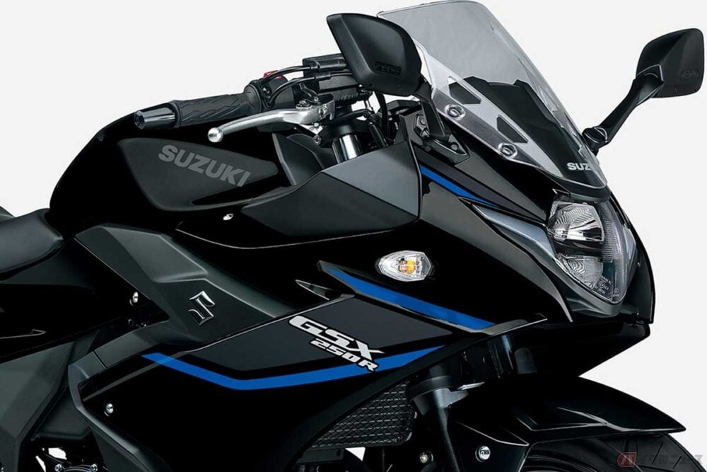 人気のカラーリングはどれ？ 2026年モデルで刷新 スズキのフルカウルロードスポーツ「GSX250R」販売店に反響