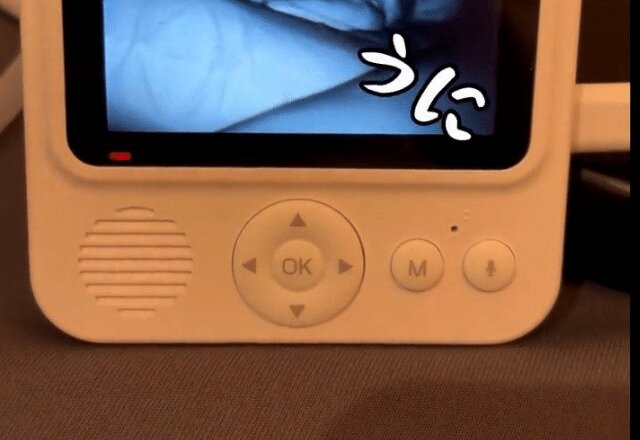 就寝中の生後2ヶ月の息子。見守りカメラを覗くと→「違うｗ」思わずツッコミを入れた“衝撃の光景”に…「爆笑しましたw」「ホラーなのよ」（ほ・とせなNEWS）