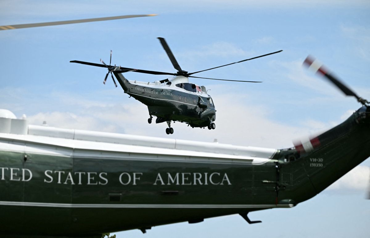 離陸中の旅客機とトランプ米大統領専用ヘリが想定以上に接近 当局が調査開始