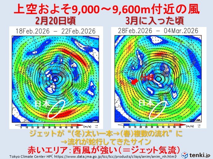 春の天気が「大きく揺れる」3月〜4月初め お花見はタイミング勝負に