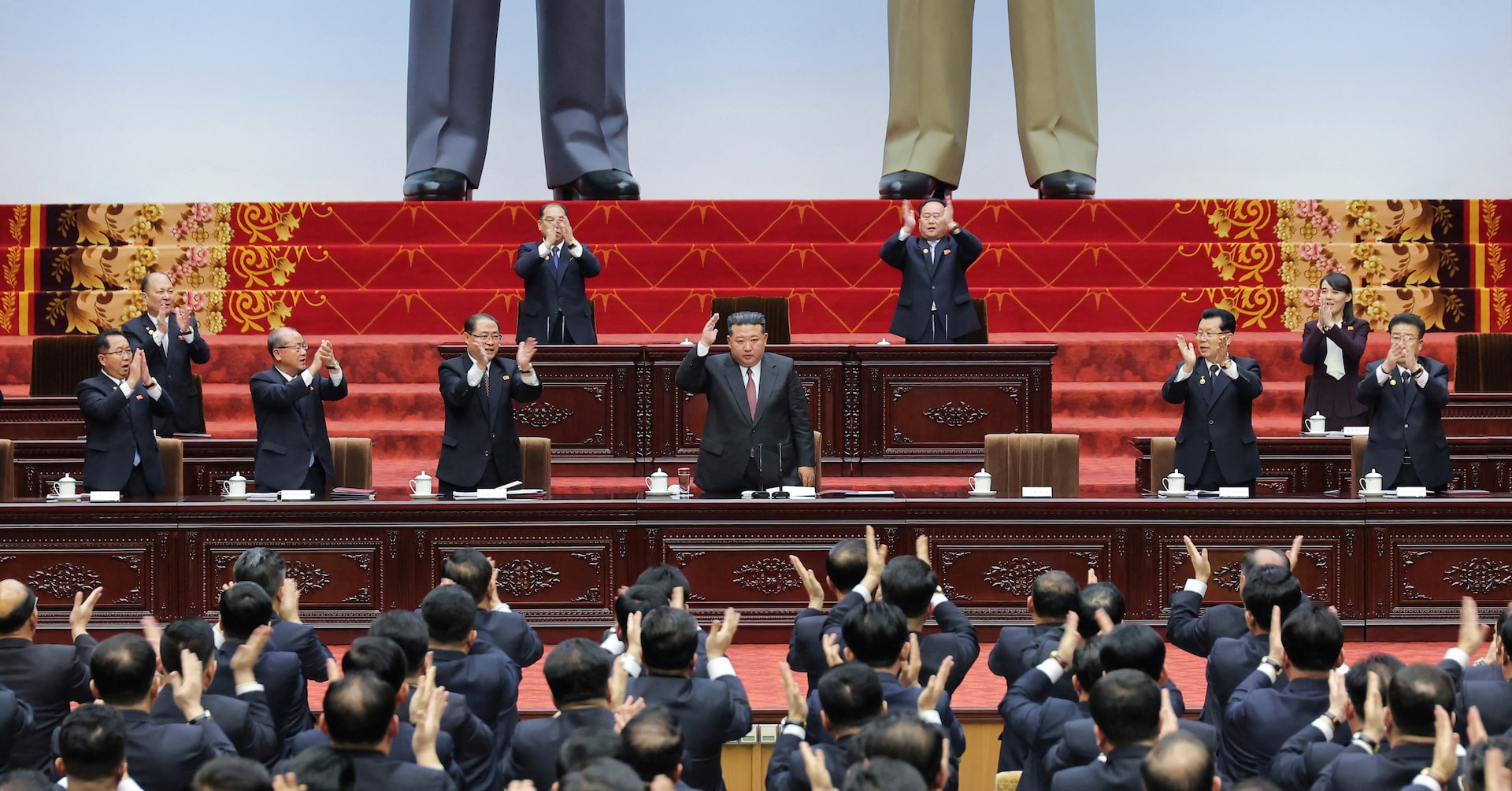 金正恩氏「核保有国の地位不可逆」、韓国を最も敵対的な国と認定