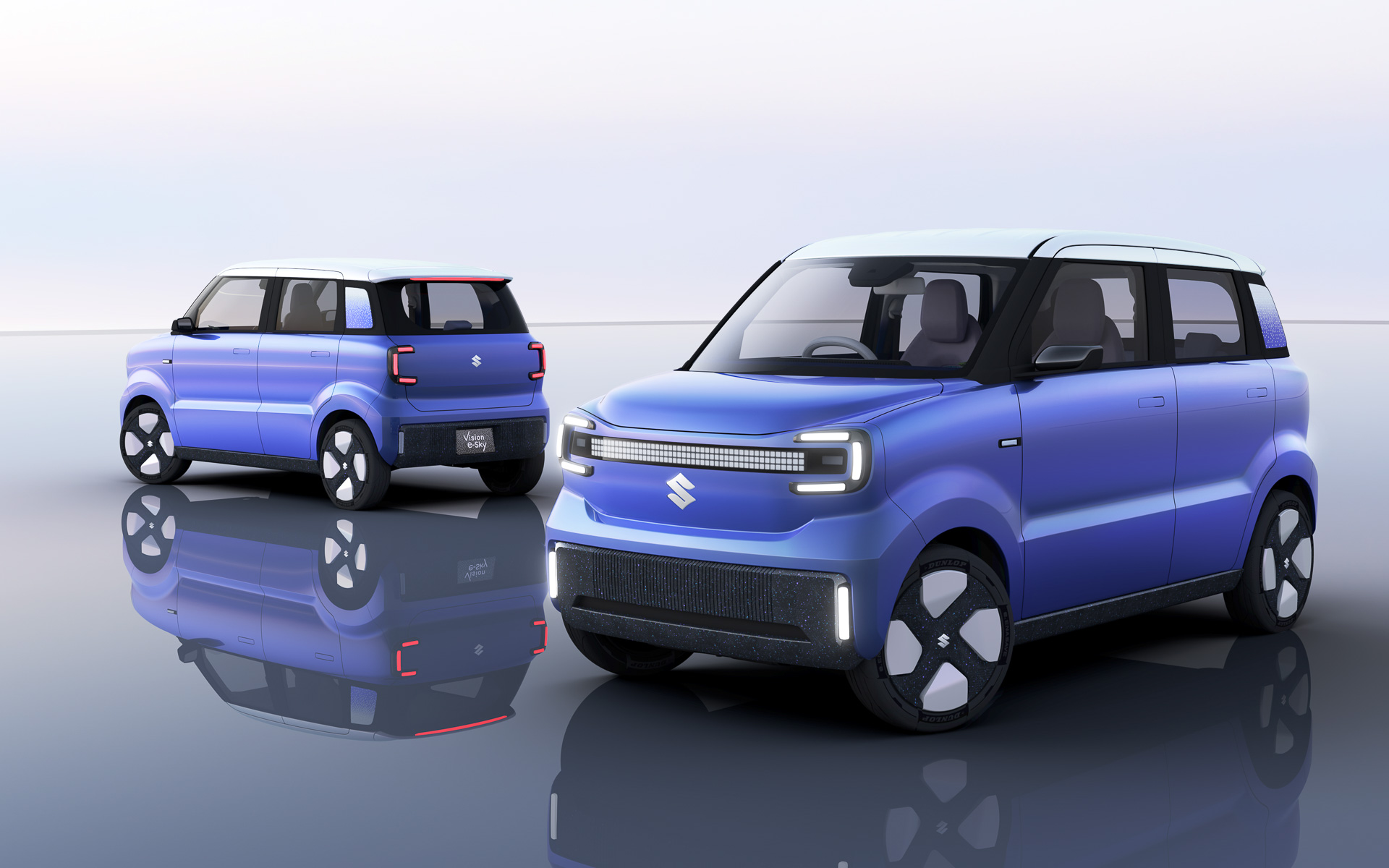 スズキ、モビショー2025出展概要 軽乗用BEVコンセプト「Vision e-Sky」など計35台を出品