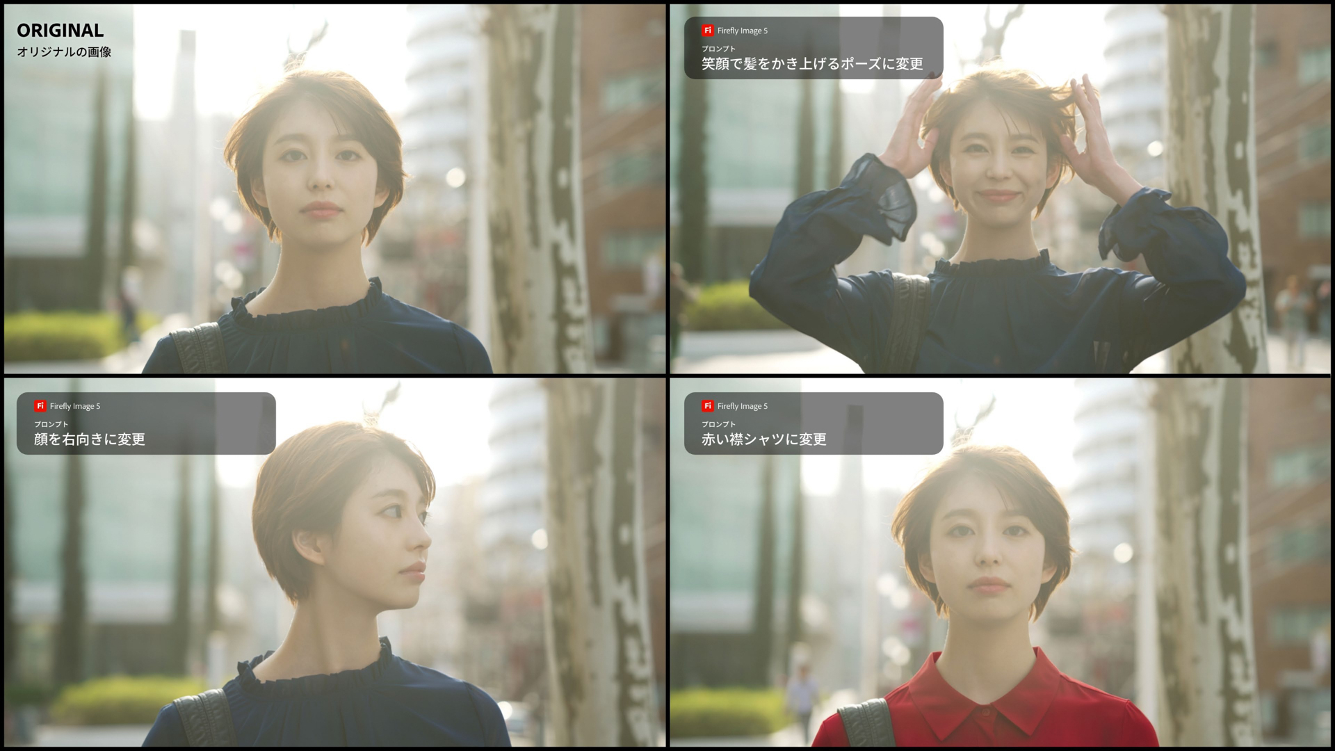 テキスト指示で“被写体の向き”まで変化 アドビの最新「生成AI」事情