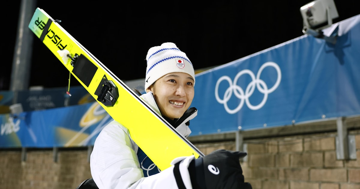 ジャンプ丸山希は8位 3個目メダルならず「今日から4年後始まる」