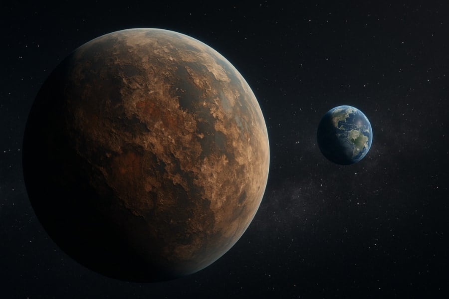 地球からわずか18光年先に「スーパーアース」を新発見 (2/2)