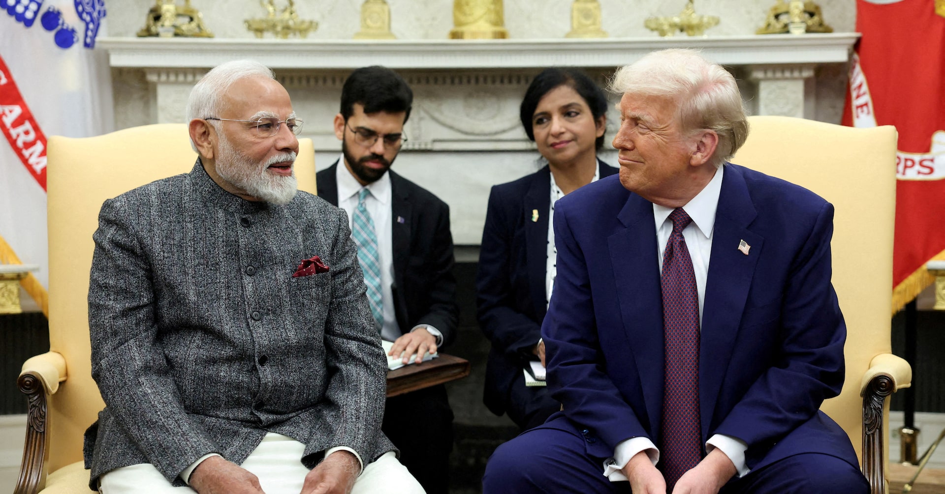 インド、米国製品の関税ゼロに引き下げ提案＝トランプ氏