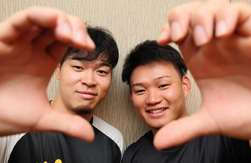 【阪神】佐藤輝明×森下翔太、互いが好きな姿「すごいきれいな光景」「確信」／Ｖ記念対談１