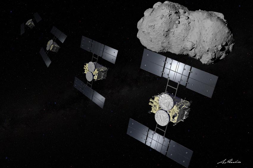 「はやぶさ2」、7月に小惑星へ高速接近 1km以下まで近づき秒速5kmで通過