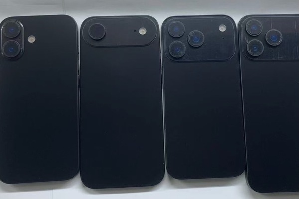 アップル「iPhone 17」全モデルのダミーモデルが公開