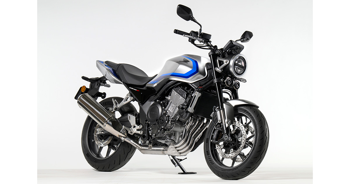 次世代“直4”コンセプトモデル「CB400 SUPER FOUR E-Clutch Concept」「CBR400R FOUR E-Clutch Concept」をモーターサイクルショーで公開