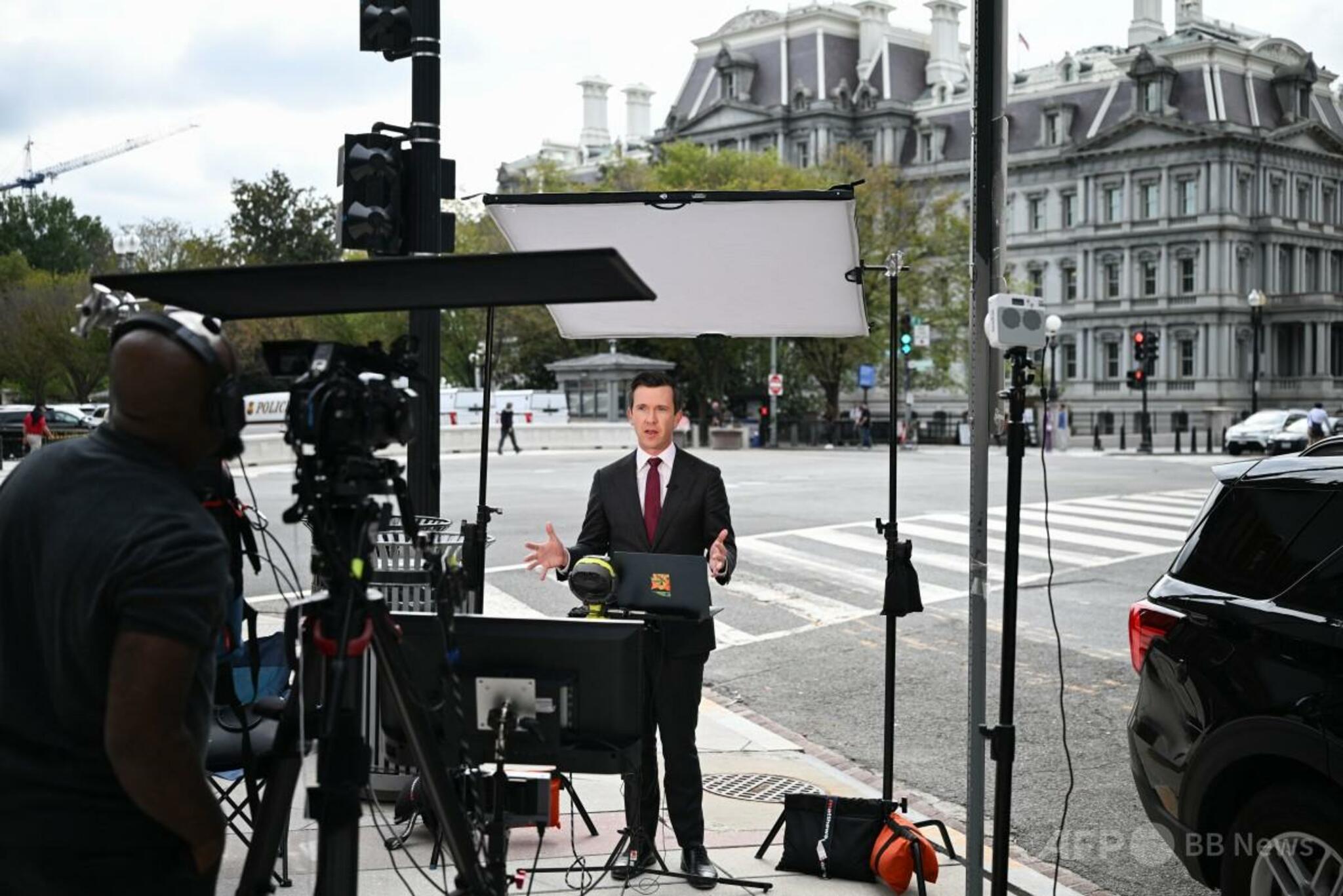CNNなど排除に抗議、米テレビ局がボイコット トランプ氏「フェイクニュースはがん」