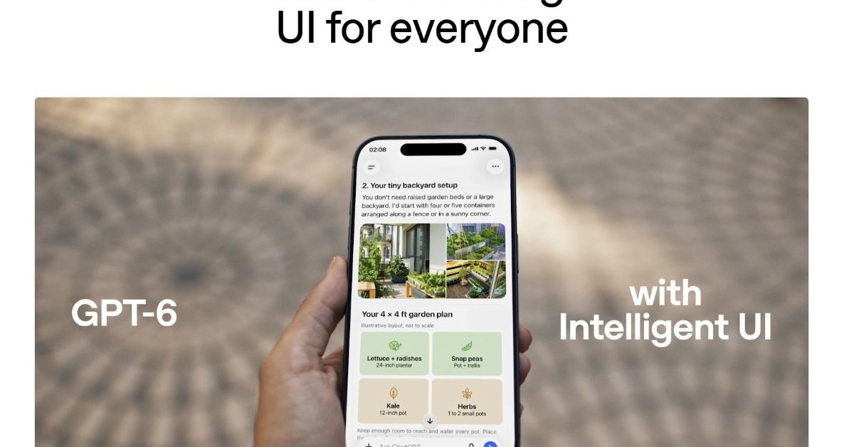 6」 回答内に“操作できる画面”を生成する「Intelligent UI」搭載