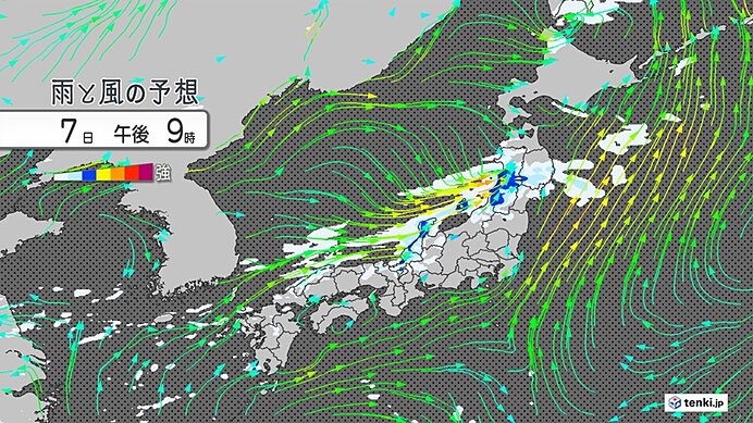 7日は東北日本海側で大雨 新潟県・石川県は線状降水帯発生か 関東から西は猛暑