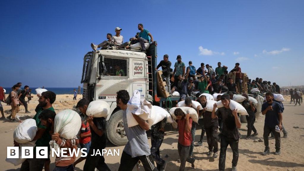 ガザ北部で物資求める67人をイスラエル軍が殺害、ハマス運営の保健省発表 深刻な飢餓を警告
