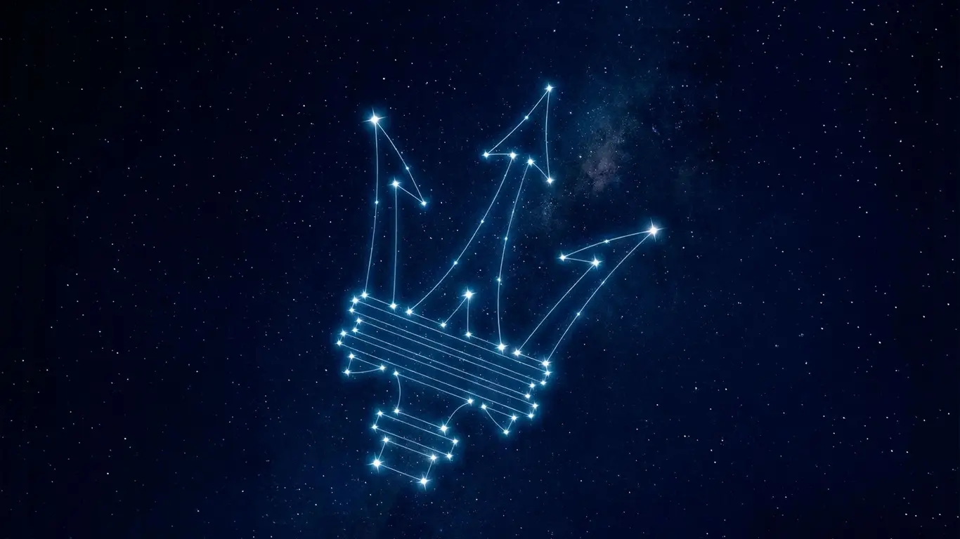 マセラティが「トライデント」を宇宙へ