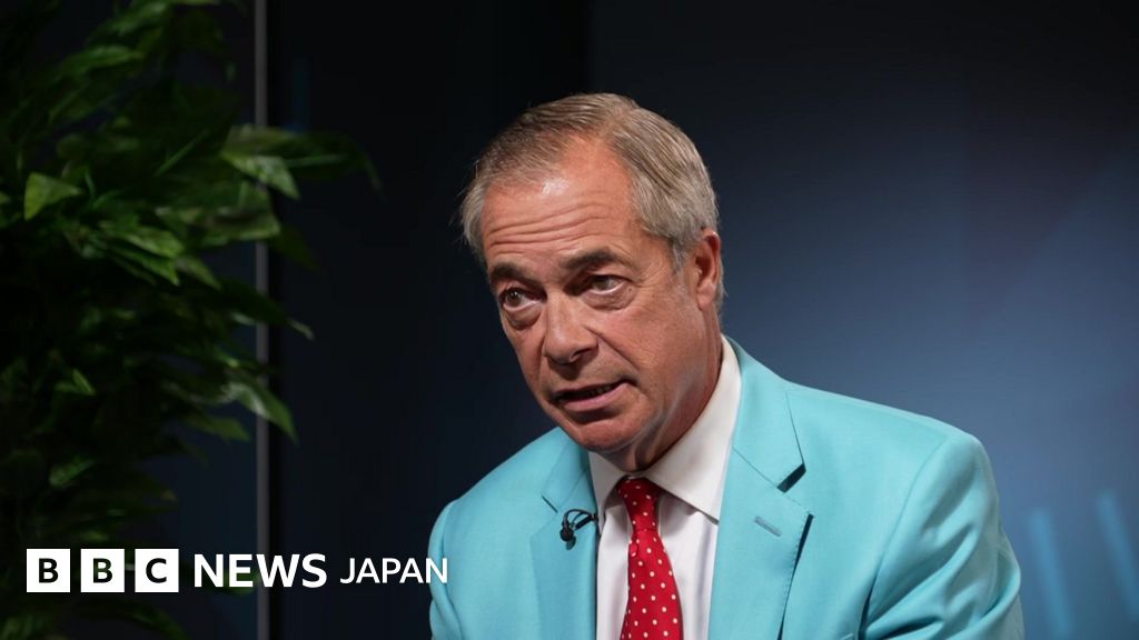 ファラージ氏、潜入取材で撮影された会話では「話を聞いていなかった」と 外国献金めぐり圧力高まる