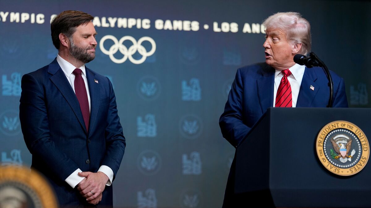 トランプ氏、バンス副大統領が「最も可能性が高い」後継者と発言