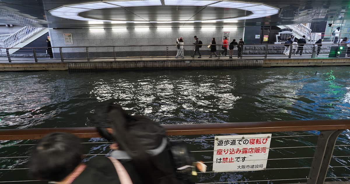 道頓堀殺傷事件で逮捕の容疑者、「グリ下」で築いた人間関係 居場所ない若者今も吸い寄せ