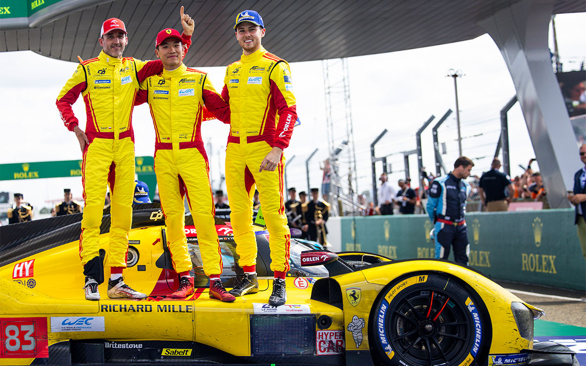 2025年ルマン24決勝 最終結果：クビサのフェラーリが総合優勝、トヨタは一時首位も「圧倒的ペース不足」