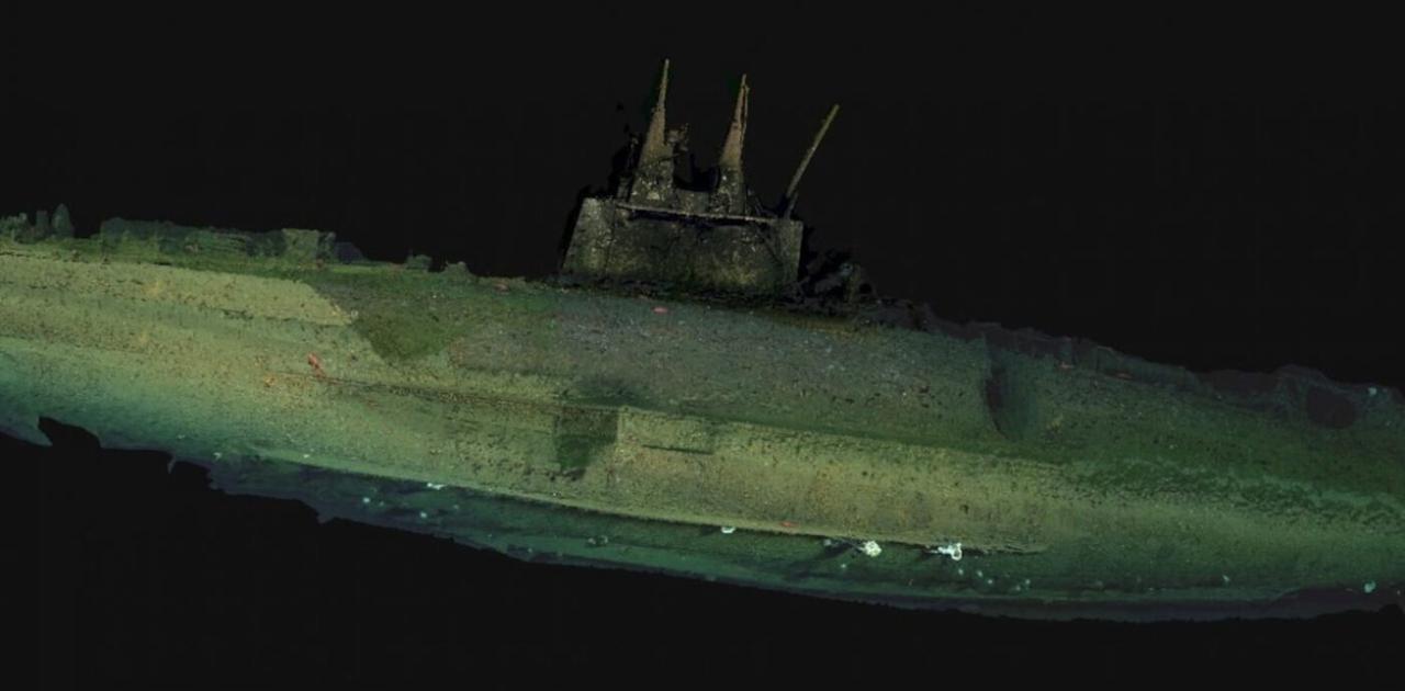1917年に沈んだ米海軍の潜水艦、初めての高画質画像撮影に成功