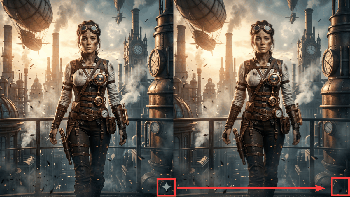 無料でAI透かしを除去できる「Remove-AI-Watermarks」、画像から可視（Gemini）および不可視（SynthID、C2PA、EXIF）のいずれも削除可能