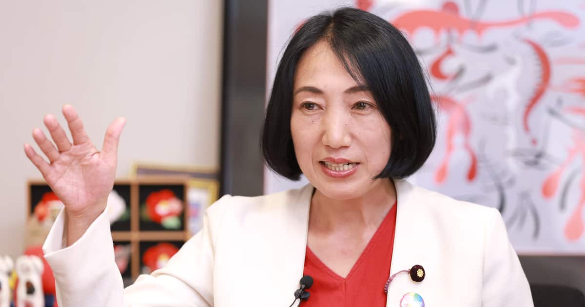 「9条掲げねば価値ない」「ミサイルよりコメ」社民・大椿裕子氏 企業も減税財源の負担を