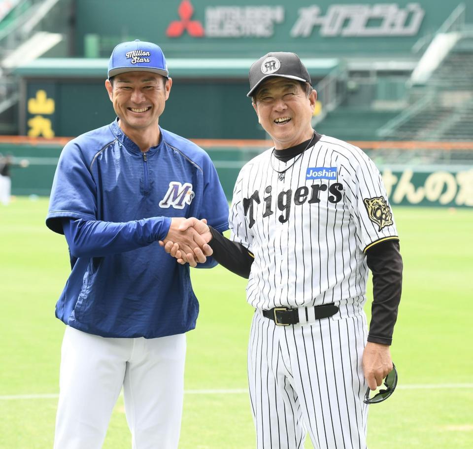 阪神 平田２軍監督「いい試みというか素晴らしい企画」独立リーグ連合との交流戦 岡崎太一監督と師弟対決【一問一答】