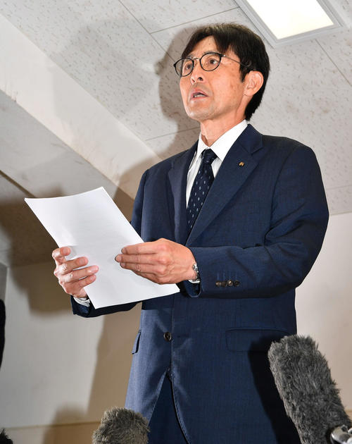 【甲子園】高野連の宝馨会長、暴力事案で出場辞退の広陵に言及「大変深刻に受け止めております」