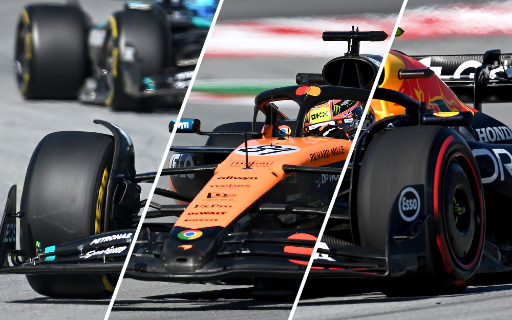 各チームは”前翼新規定”にどう対処した？―2025年F1スペインGPアップグレード一覧