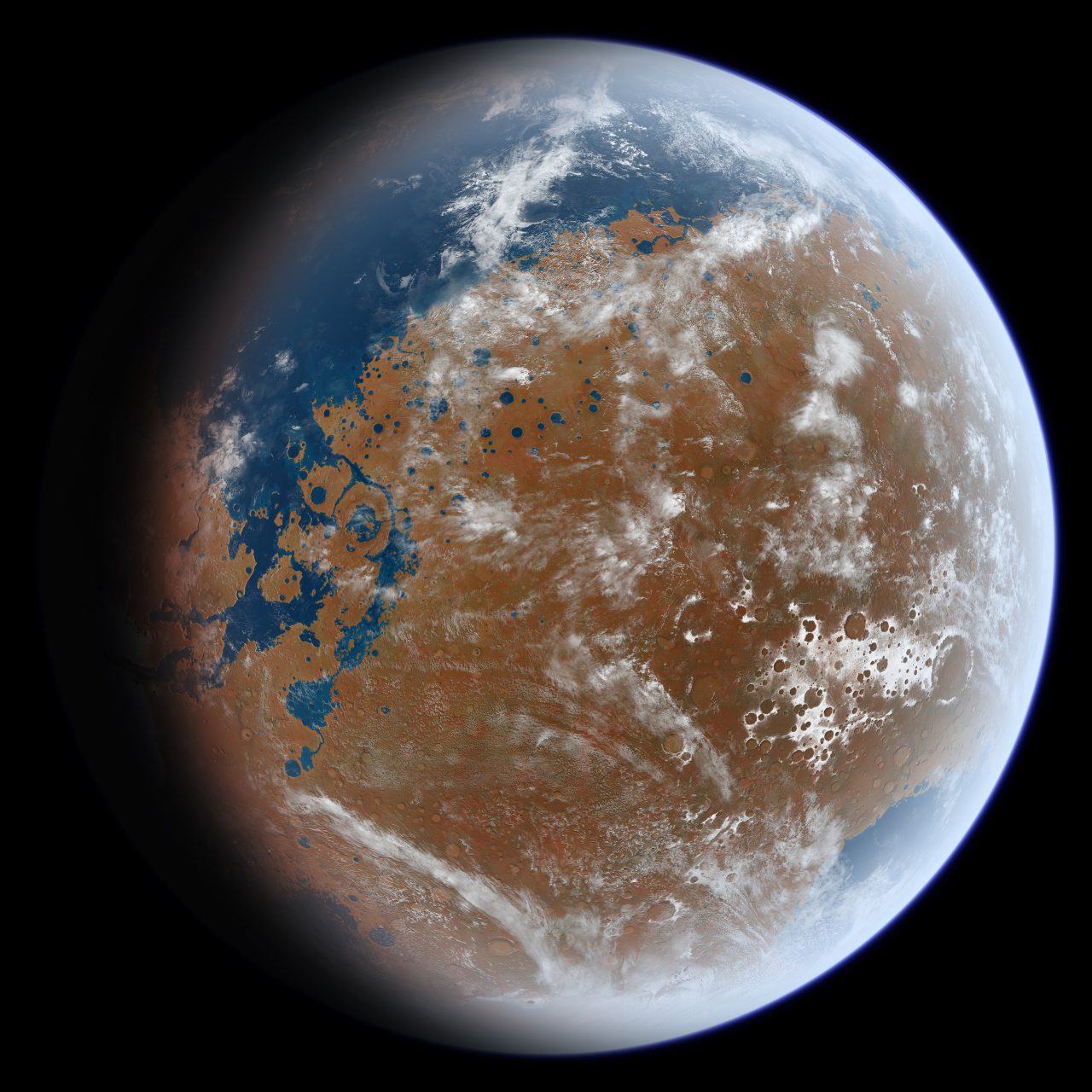火星表面の水はどこへ？ 新たな研究成果が示す行き先は…