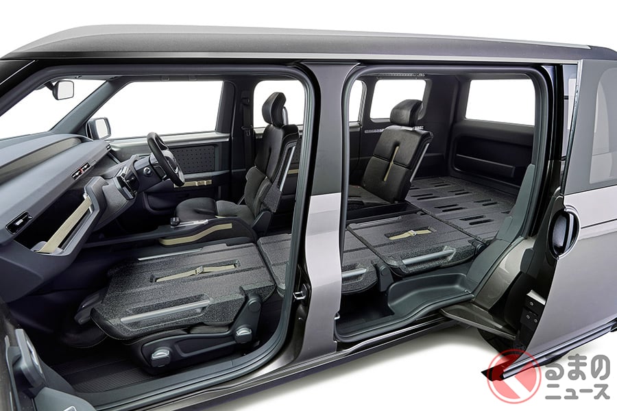 トヨタ斬新「スライドドアSUV」が凄かった！ 全長4.3m×カクカクボディ採用！ フラットな"広々車内"も魅力だった！ 「Tj CRUISER」とは？ 懐かしきコンセプトを改めて振り返る