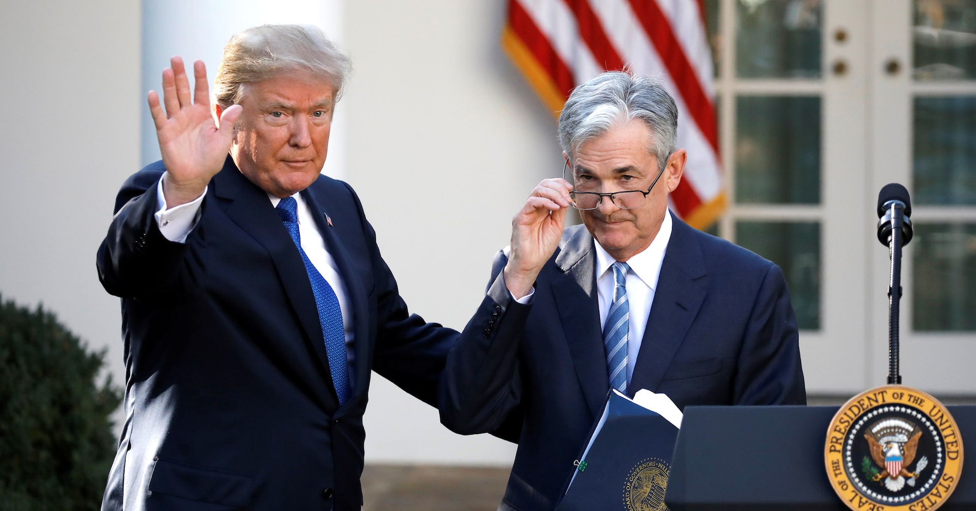トランプ氏、金利1％に引き下げ希望 「パウエル議長の辞任望む」