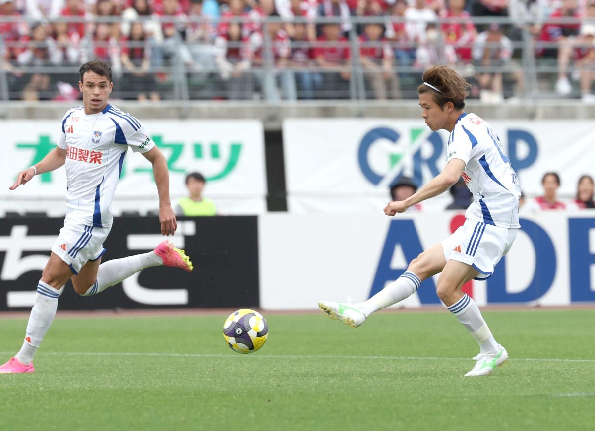 ［Ｊ１アルビレックス新潟］長谷川元希のゴールで一時同点も、後半ＰＫに泣く…敵地で岡山に１－２
