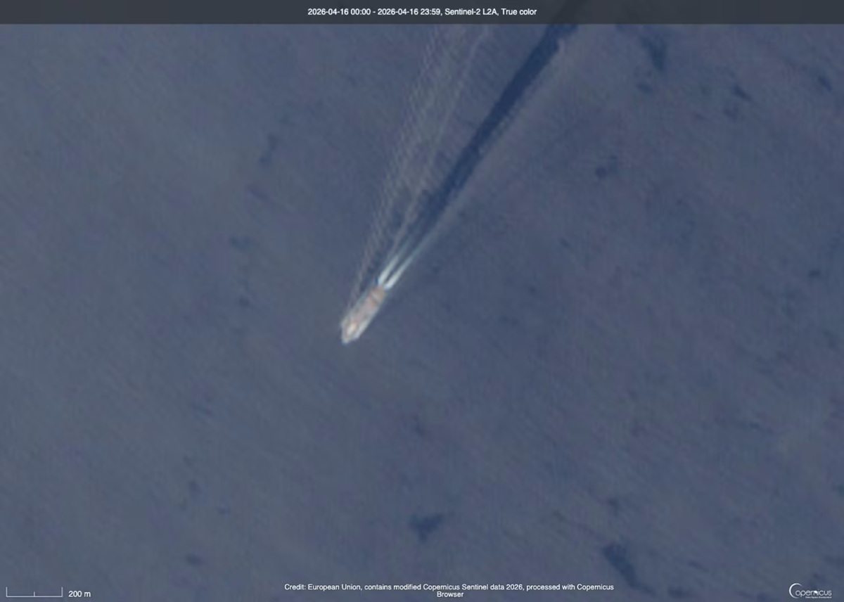 米軍、インド太平洋でもイラン関係船を追跡 マラッカ海峡へ向かう「遠征海上基地」を衛星画像で確認