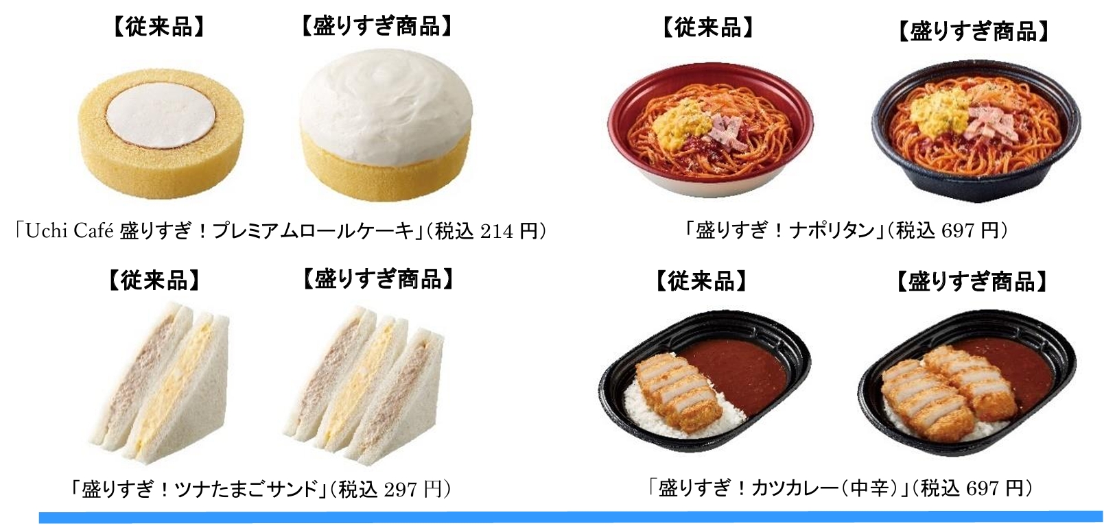 ローソン「盛りすぎチャレンジ」追加開催 11月18日から全店展開