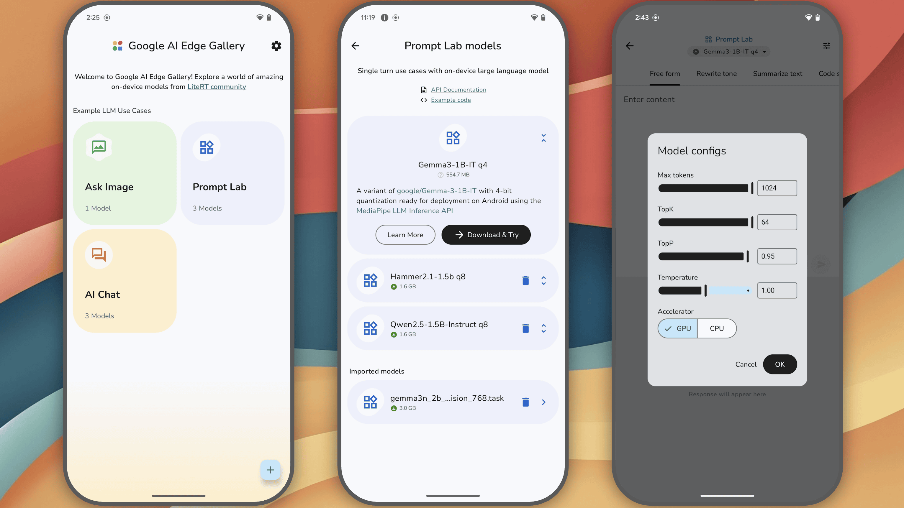 GoogleはAIモデルをスマホにダウンロードしてローカルで実行できるアプリ「Google AI Edge Gallery」をひっそりとリリースしている