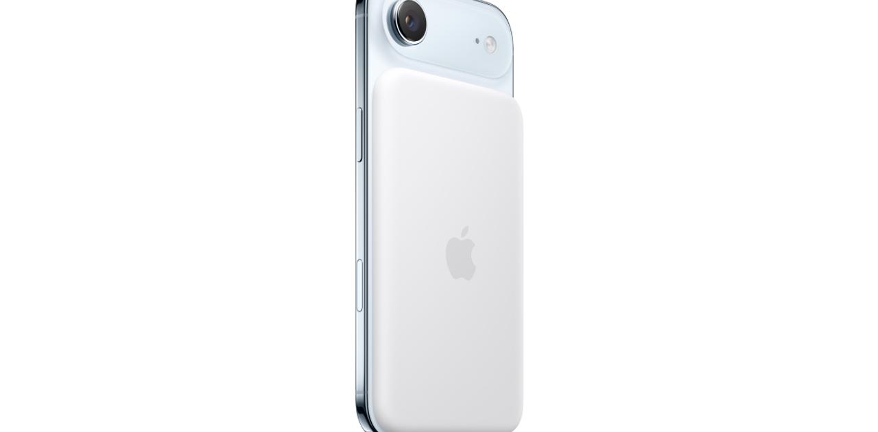 うっすいiPhone Airの本末転倒アクセサリ。Air“専用”MagSafeバッテリー #AppleEvent