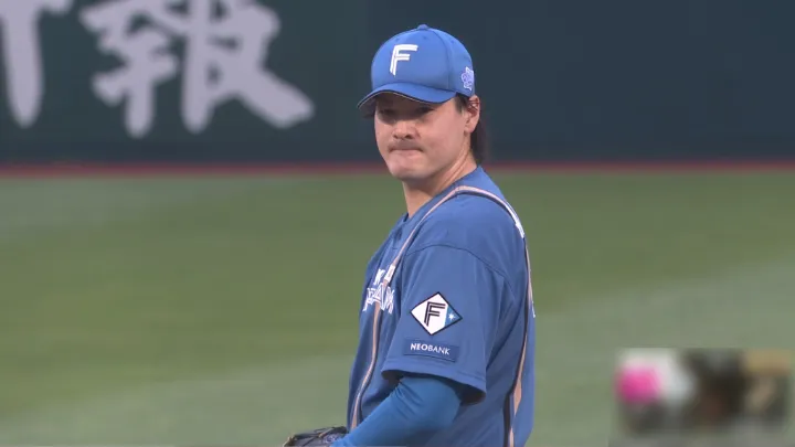 有原航平が6回2失点で6勝目 清宮幸太郎の勝ち越し弾で北海道日本ハム8連勝