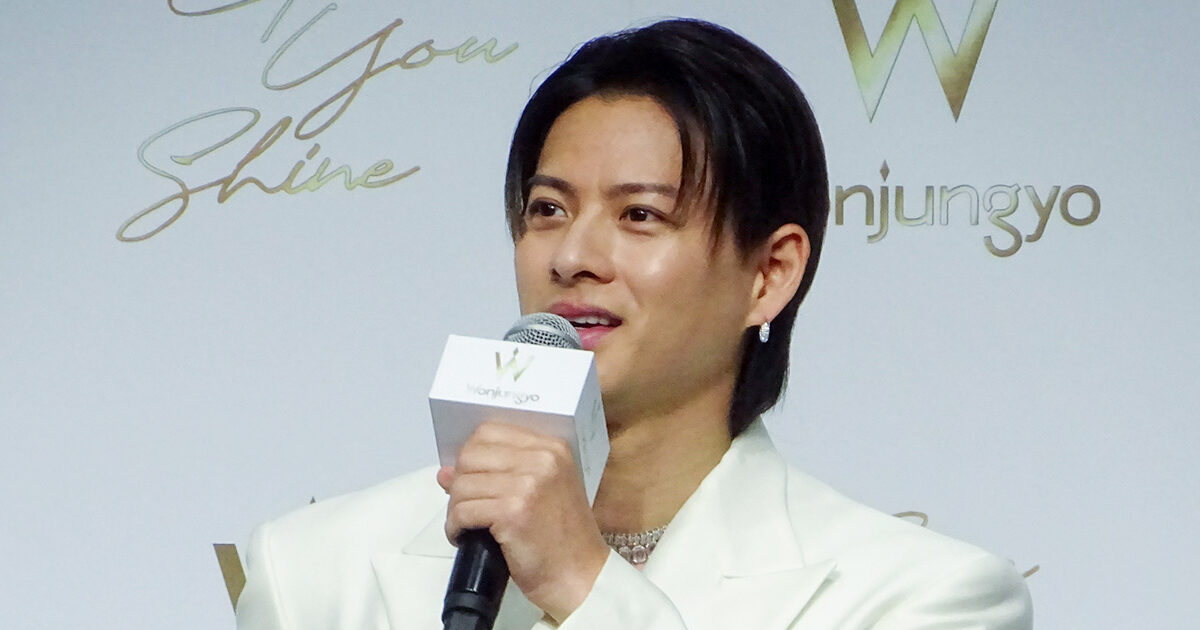 【平野紫耀】「反響に照れてしまった」ウォンジョンヨ ヘア新CM発表会最速レポート！