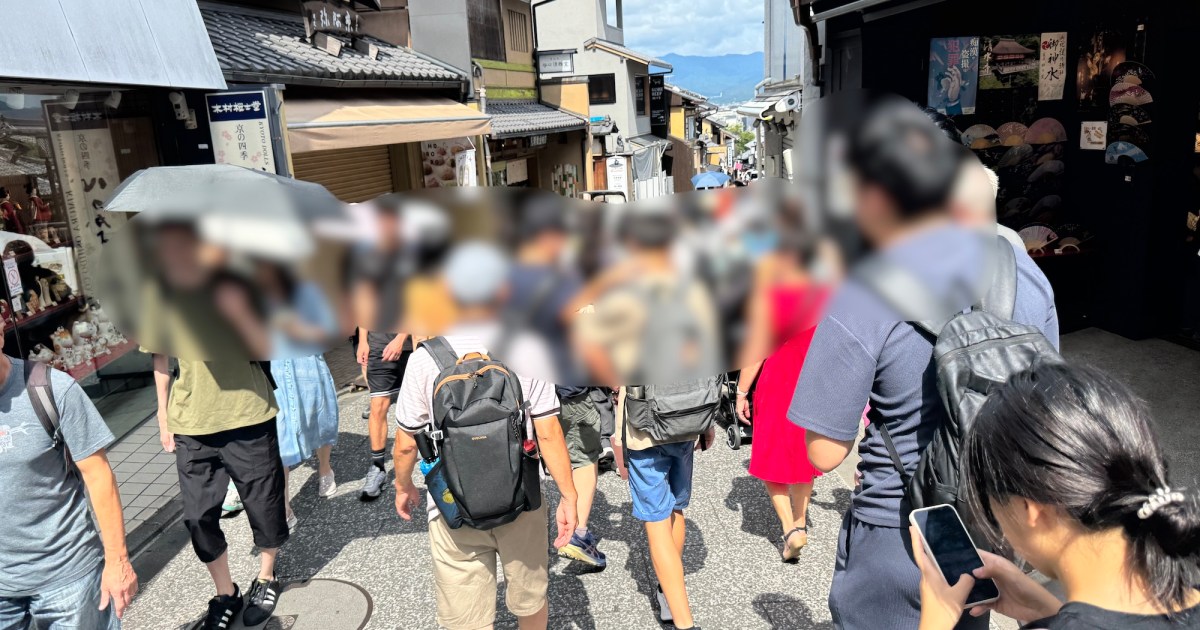 【潜入】京都はインバウンドで足の踏み場も無いってマジ？ あえて盆の清水寺へ行ってみた結果 → 「新宿のほうが100倍混んでる」