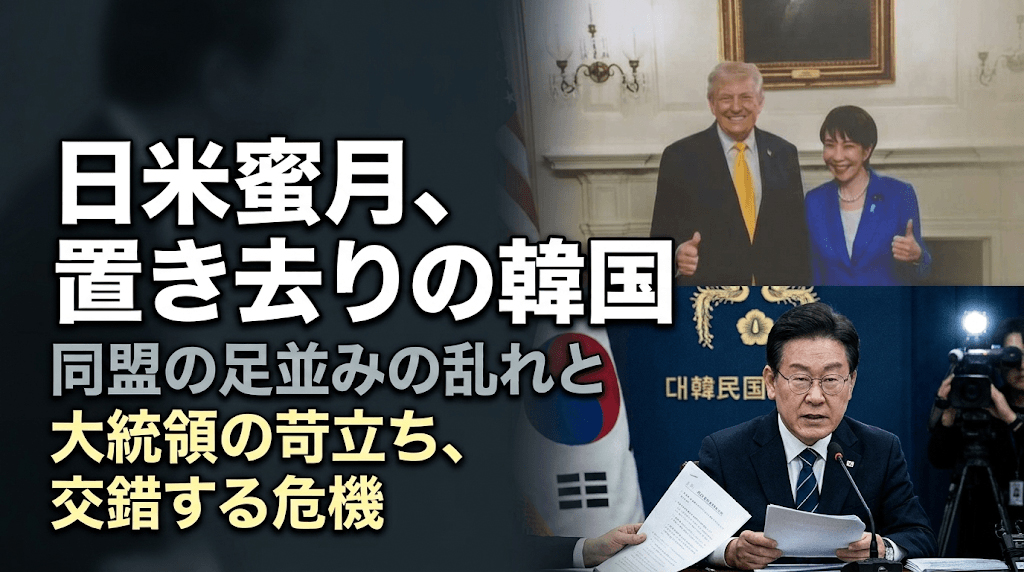 【韓察日報・週末版】「ホワイトハウス公式HPは高市首相ばかり」相次ぐ“韓国パッシング”と深まる対米不信 ほか今週読まれた人気記事3選【10月第4週】