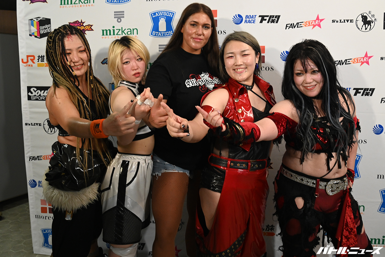 帰国したはずの"マリーゴールドのアイコン”大怪獣ボジラがスターダム乱入！新日本プロレスのSTRONG女子王座に挑戦表明！（バトル・ニュース）