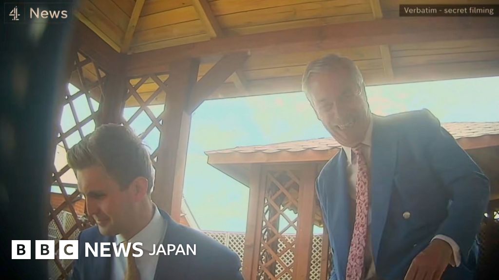 英ファラージ氏の側近、外国から献金確保のため法回避の方法提案 潜入取材映像を英チャンネル4が報道