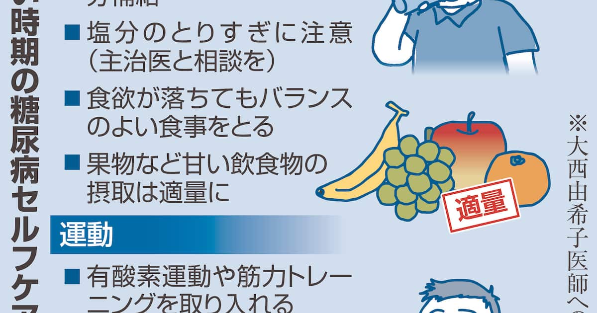 「暑いとき血糖コントロールを乱す要素は？」 生活習慣の注意点も分かる糖尿病の学習入院