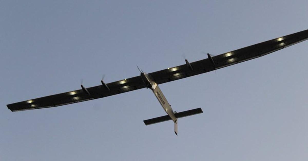 太陽光のパワーだけで世界を一周した飛行機、メキシコ湾に散る
