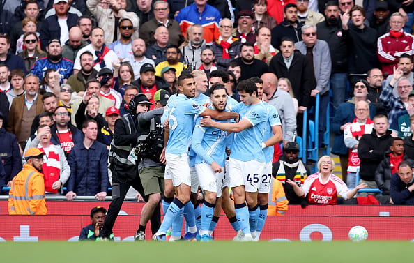 プレミア逆転優勝へ、ペップ・シティが止まらない！ チェルキ&ハーランドのゴールでアーセナルとの直接対決を制す 1試合未消化で勝ち点差は「3」